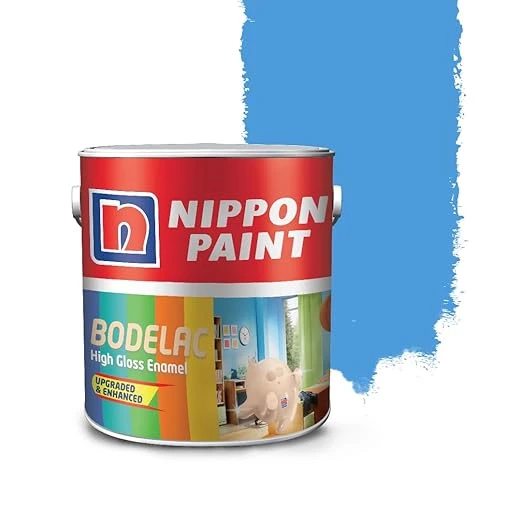 Nippon Paint Synthetic Bodelac Enamel (M) (1 L, Phirozi, Pack Of 1)