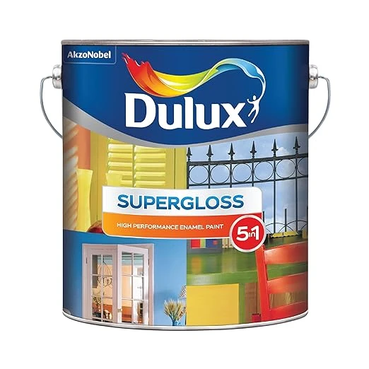 Dulux Supergloss 5 in 1 | Super-Premium Enamel Paint for Wood and Metal surfaces