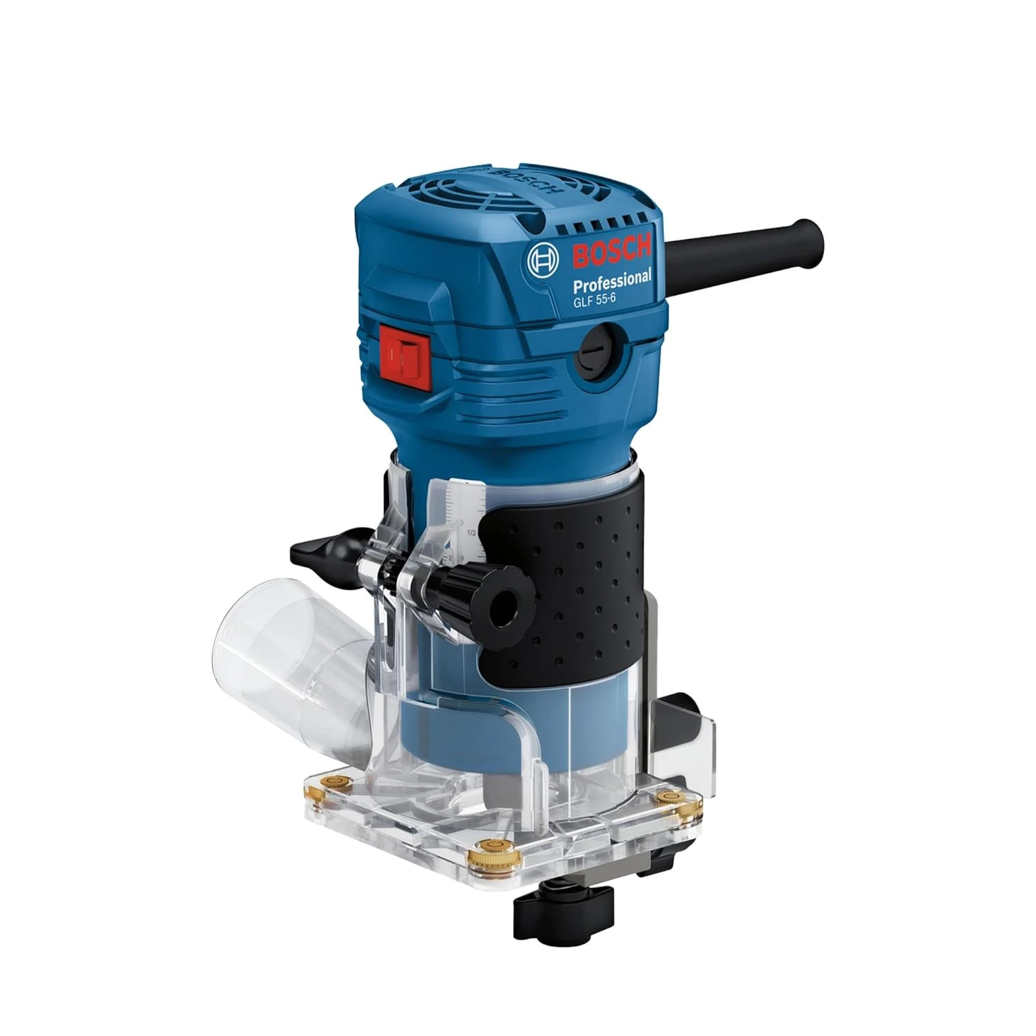 Bosch GKF 550 Electric Hand / Palm Router, 550W, 33,000 rpm, 6 (1/4") mm Bit, Va
