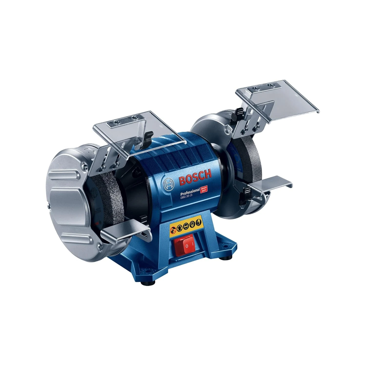 BOSCH GBG 35-15 Heavy Duty Double Wheeled Bench Grinder | 350 W | Die-Cast Alumi