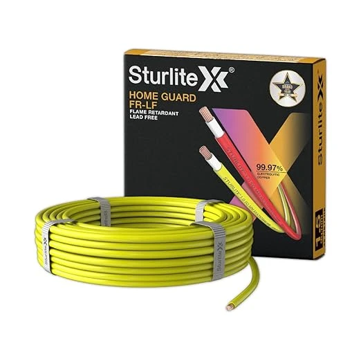 Sturlite Home Guard FR-LF 45 Meter Wire, (2.5 Sq.mm) PVC Insulated Pure Copper W