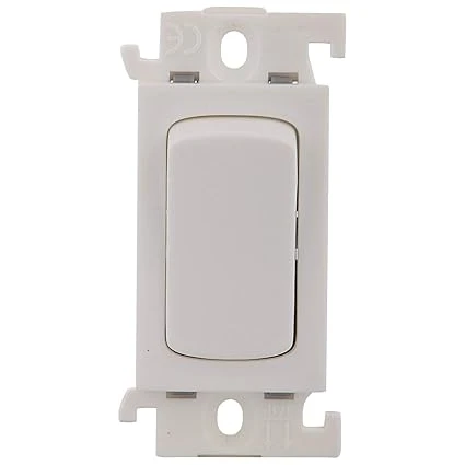 Legrand Mylinc 6A 1 Way DIP Switch 675501 (White) Pack of 20