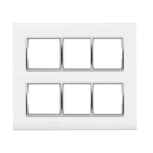 Anchor by Panasonic Penta Modular Polycarbonate 12m Horizontal Plate with Chrome