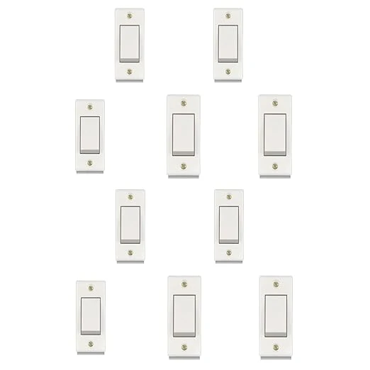 Anchor Penta 6A, 1way switch Deluxe (38194) (Pack of 10)