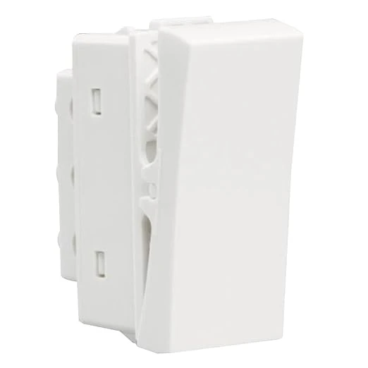 Havells Crabtree Athena 10A One-Way Switch (White) Pack of 12
