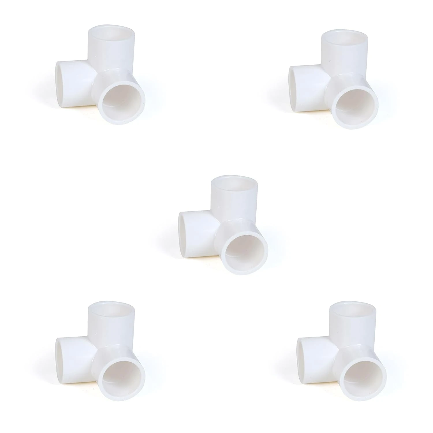 UPVC Elbow (1 Inch (inner Diameter (33.5mm)) UPVC 3 Way Elbow, 10Pcs)