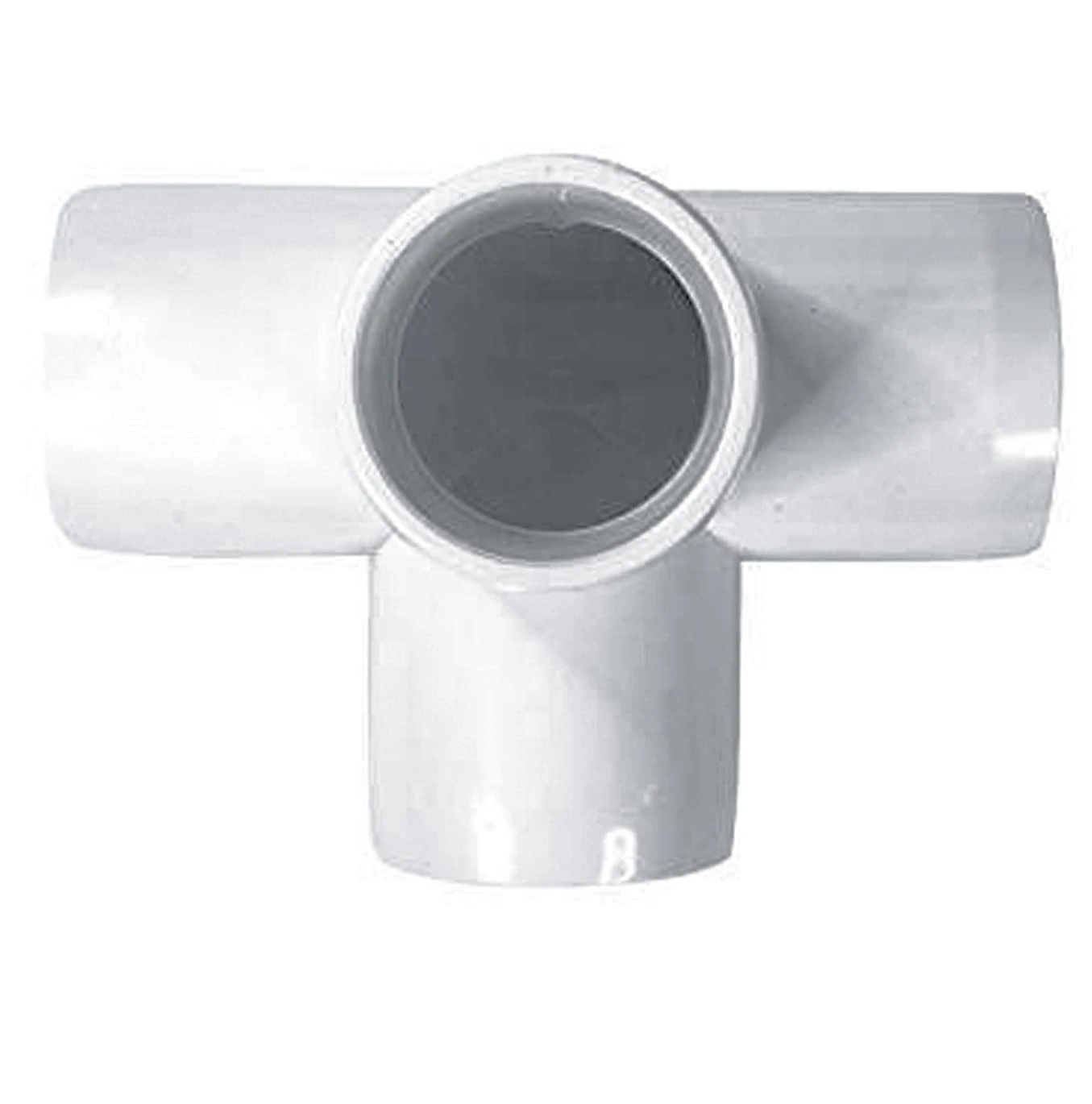 DEHRAN UPVC 4-way Elbow 3/4" inchi (25MM) Pipe Joint/Corner Heavy Duty UPVC Avai
