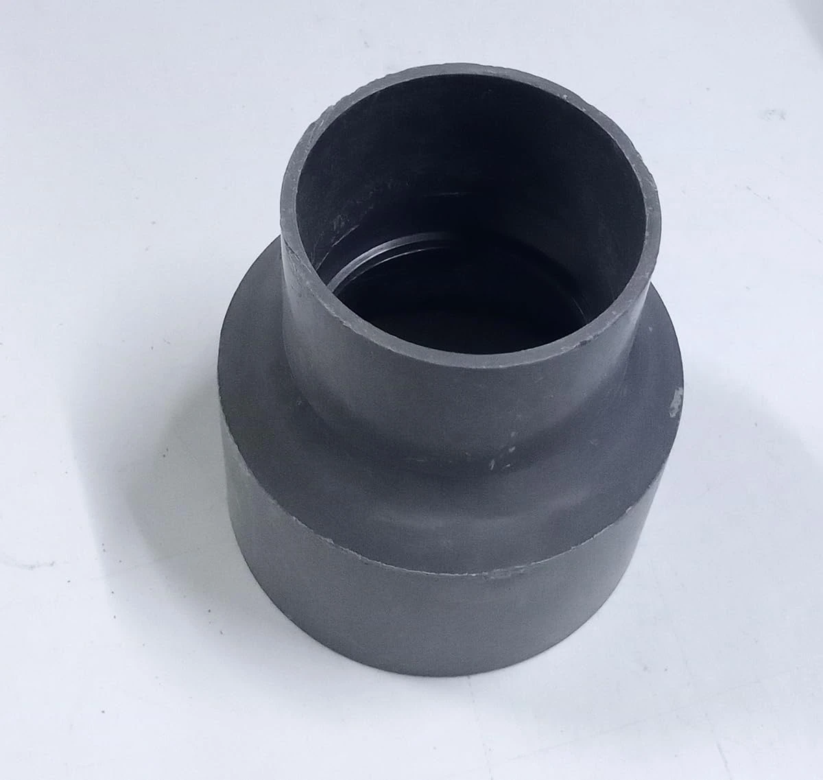 Reducer Joint PVC Pipe Fitting 90 x 63mm (Gray Colour)