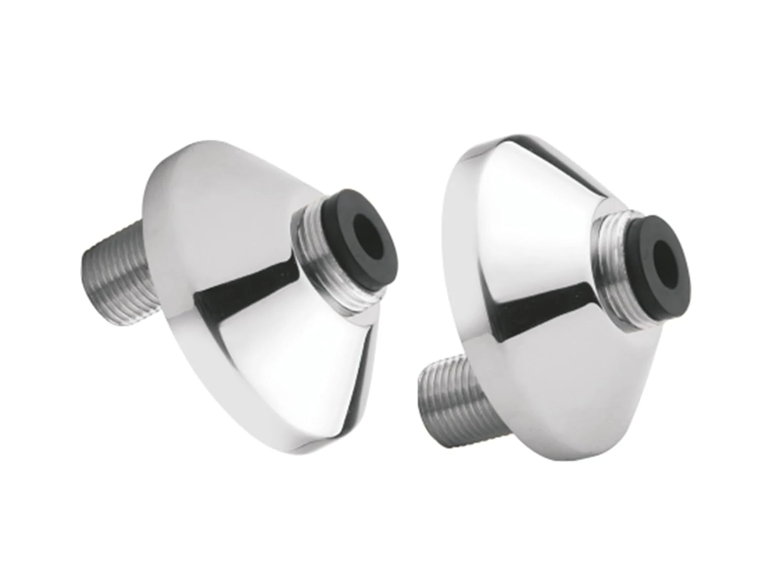 JAGGER JAG304 SS-304 Grade, Leg with Flange & Washer for Wall Mixers (Combo Set 