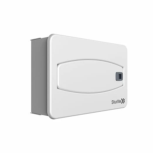 Sturlite Inspira Double Door MCB Distribution Board | 6 Way SPN (Single Pole and