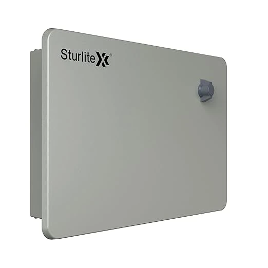 Sturlite Ovix Double Door MCB Distribution Board | 4 Way SPN (Single Pole and Ne