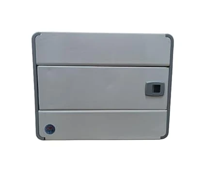 DeHMY 10 way MCB Box for Miniature Circuit Breaker (fully metal model, heavy dut