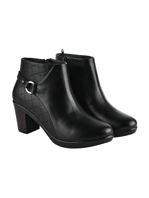 Shoetopia Women's Block Heel Boots