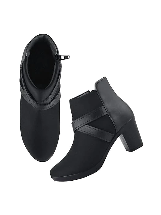 Shoetopia Women Zipper Boots