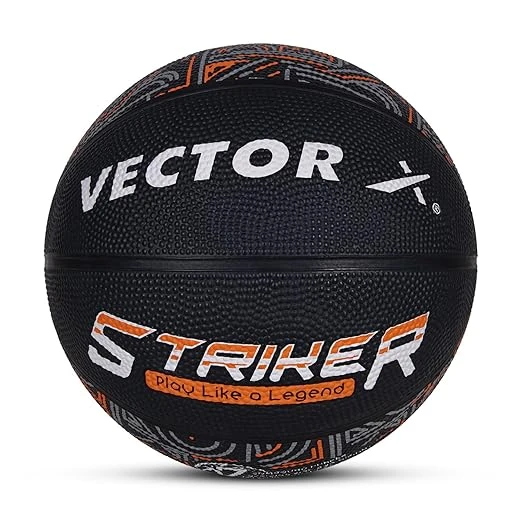 Vector X 8 Panel Striker Rubber Moulded Indoor Outdoor Game Ball with Needle, St