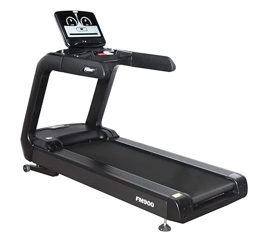 WELCARE Motorized Commercial Treadmill Fm900 4 Hp Ac Motor With Led Display, Lar