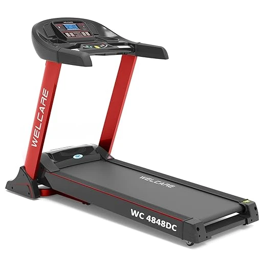 Welcare Motorized Treadmill WC4848 DC 2.5 HP(5 HP Peak),18 Level Auto Incline, F