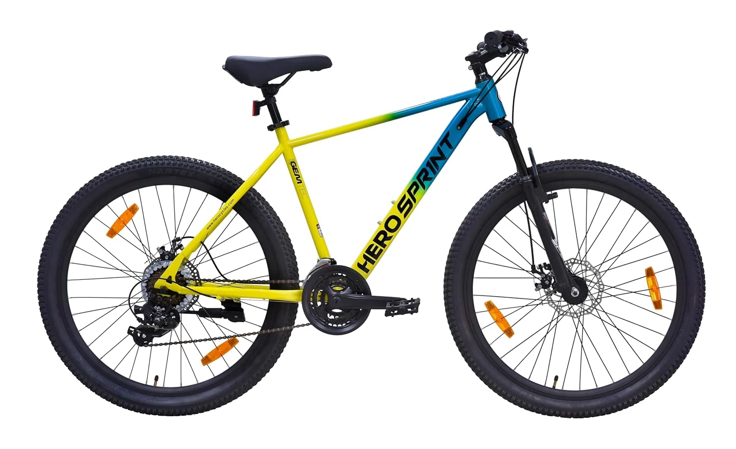 Hero Blunt 29T 21 Speed Mountain Cycle for Men | Front Suspension | Disk Brake |