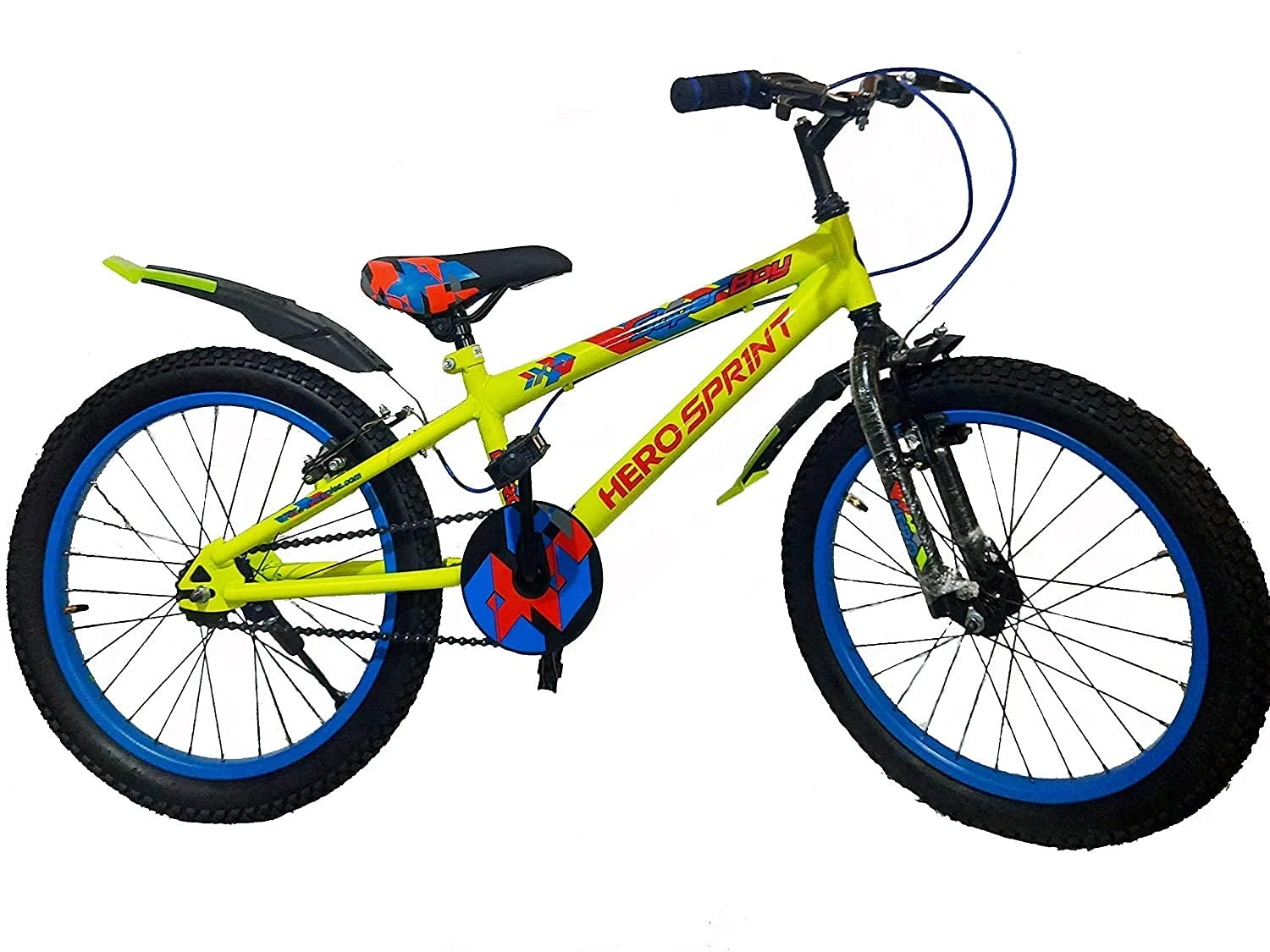 HERO CYCLES Men's Hero Cow BOY 26T Mountain Bike Single Speed Bicycle (Black, Gr