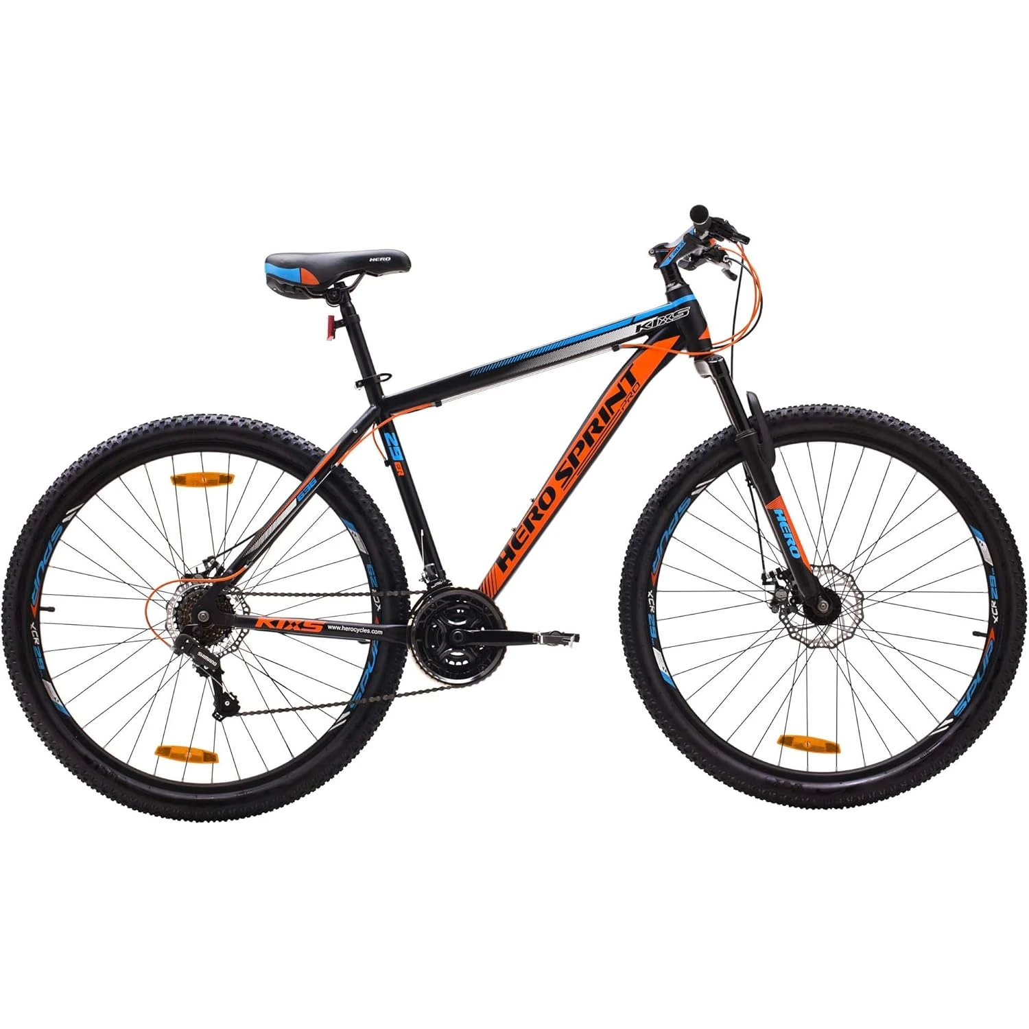 Hero Unisex 21-Speed Sprint Pro Kixs 29T Mountain Bicycle with Frame (17 Inches,