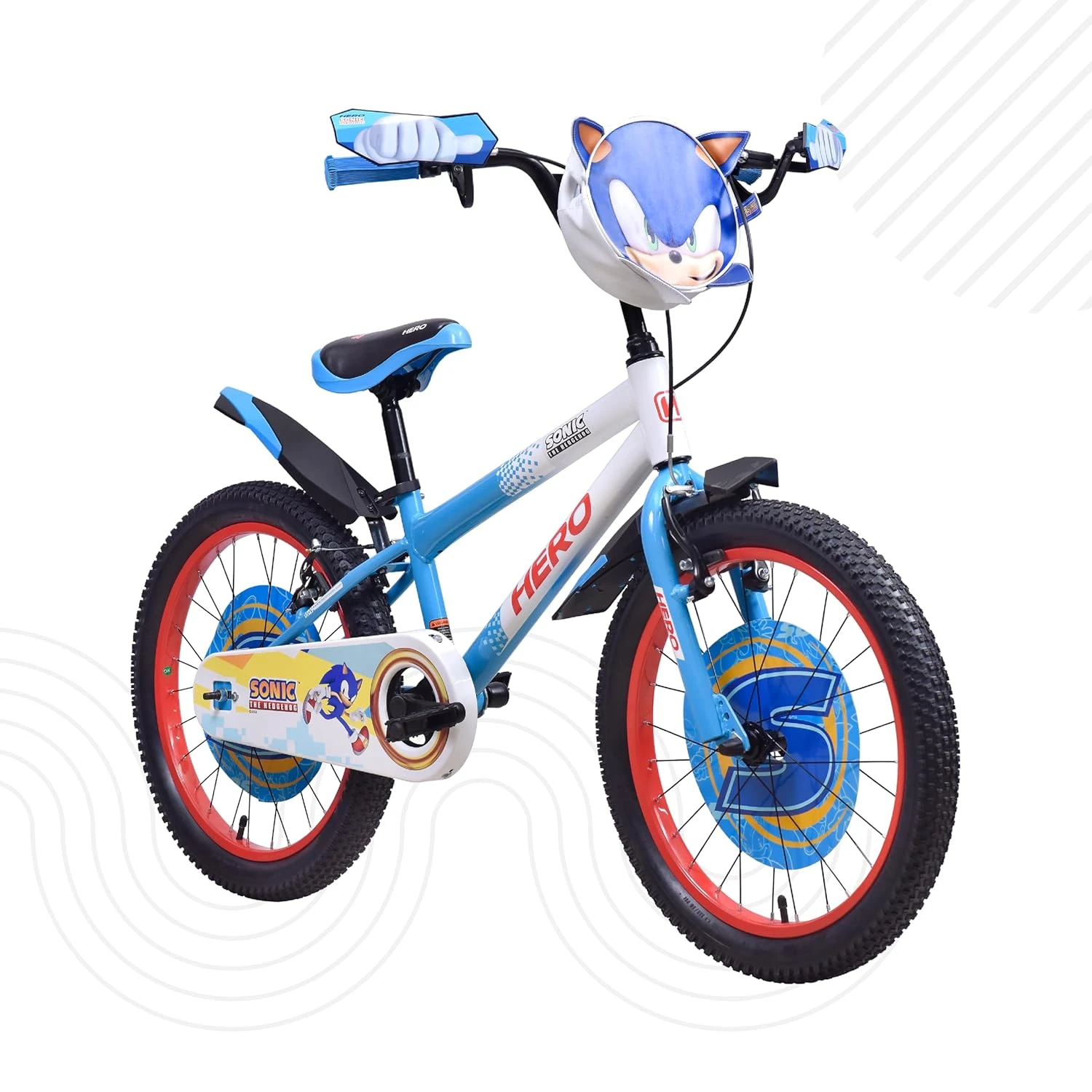 Hero Sonic 20T Bicycle for Kids with Utility Bag | V Brake | Rigid Suspension | 