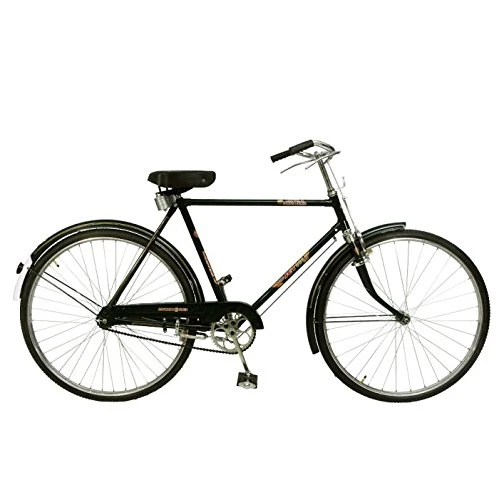Hero Men Steel 26T Roadsters Road Bike Jet Bicycle (Gold) Frame: 19 Inches, Rigi