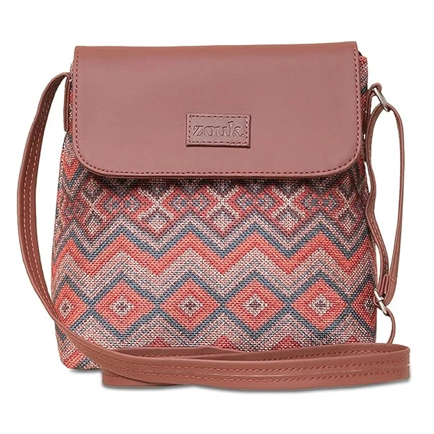 ZOUK Flap Sling Bag | Crossbody Bags for Women | Women's Handbags | Stylish | Ve
