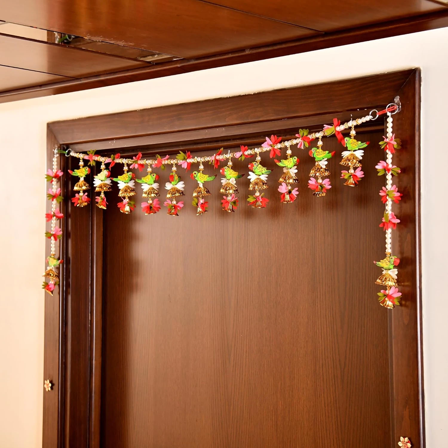 CraftVatika Toran for Main Door Entrance, Diwali Decor Items, Bandarwal Toranam 