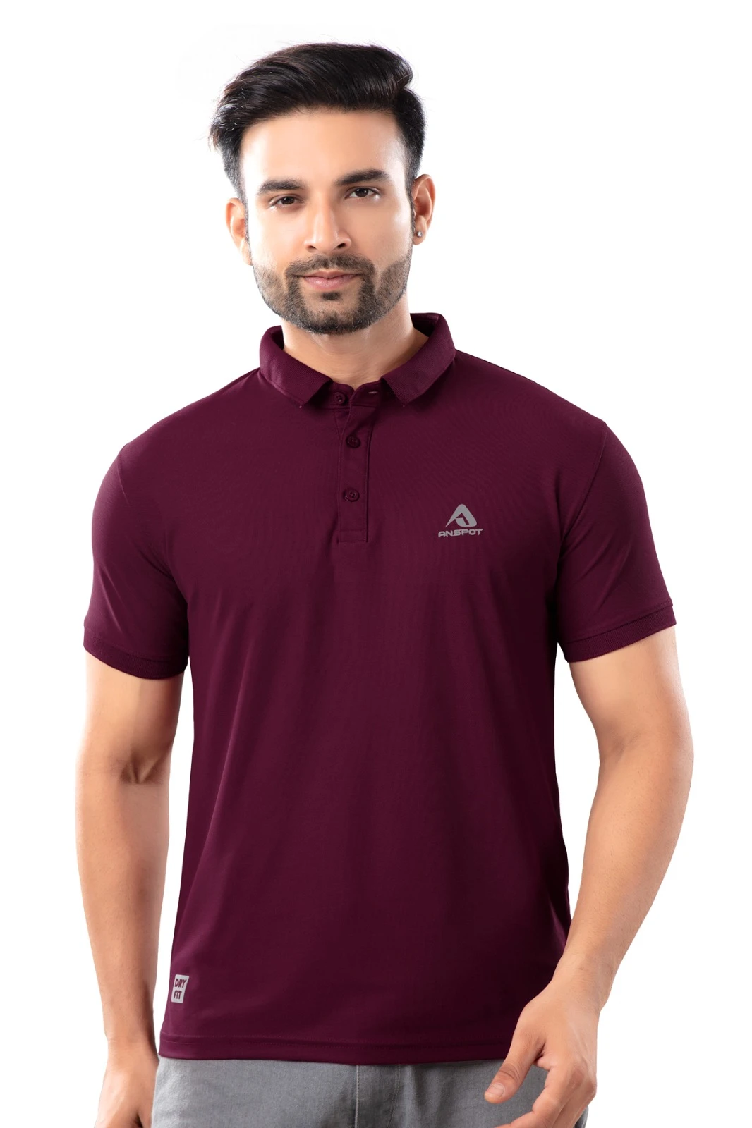 classic collar neck cotton