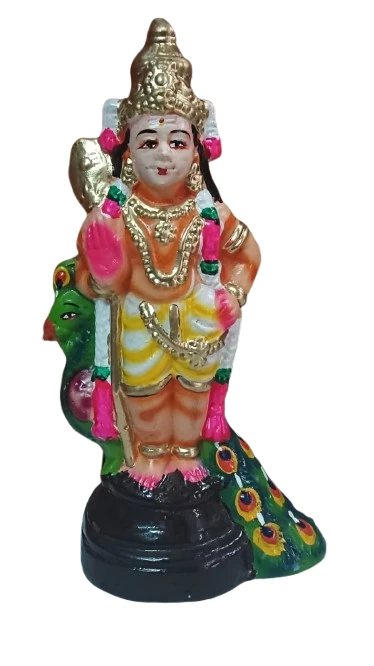 murugan clay doll