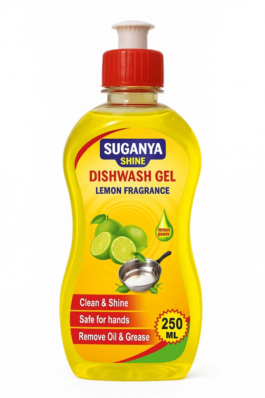 Suganya Dish Washing Gel|Dishwash Liquid Gel 250ml